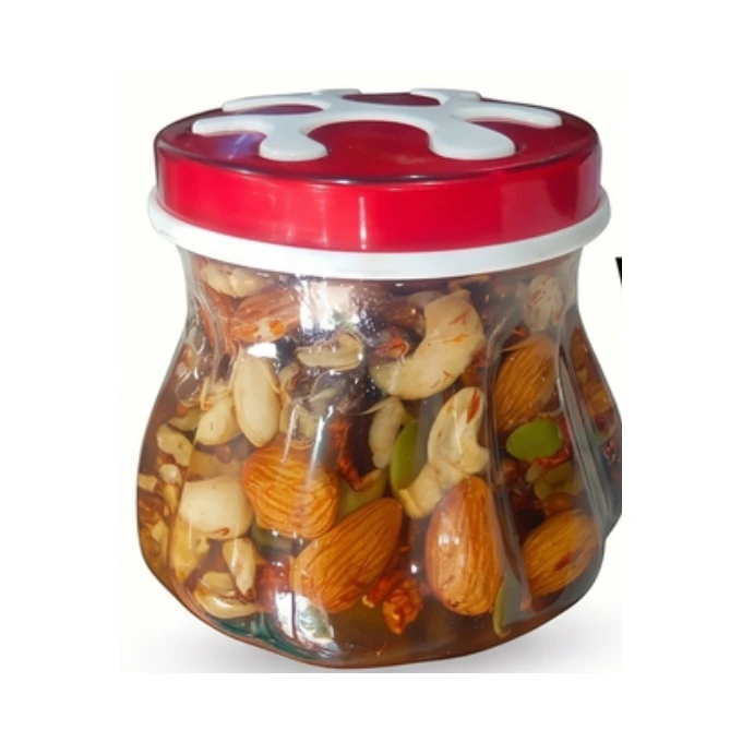 Honey with nuts jar
